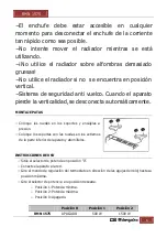 Предварительный просмотр 6 страницы Orbegozo RMN 1575 Instruction Manual