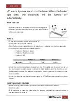 Предварительный просмотр 13 страницы Orbegozo RMN 1575 Instruction Manual