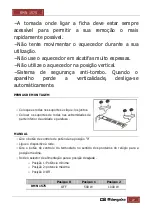 Предварительный просмотр 27 страницы Orbegozo RMN 1575 Instruction Manual