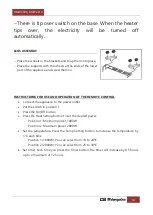 Предварительный просмотр 14 страницы Orbegozo RMW 2000 Instruction Manual