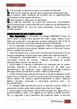 Preview for 3 page of Orbegozo SC 4600 Instruction Manual