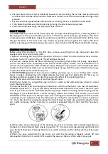 Preview for 11 page of Orbegozo SC 4600 Instruction Manual