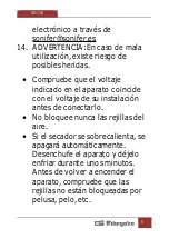 Preview for 5 page of Orbegozo SE 1150 Instruction Manual