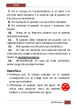 Preview for 3 page of Orbegozo SE 1200 Instruction Manual