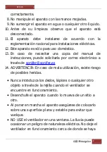 Preview for 3 page of Orbegozo SF 0148 Instruction Manual