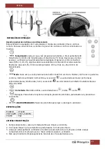 Предварительный просмотр 23 страницы Orbegozo SF 0246 Instruction Manual