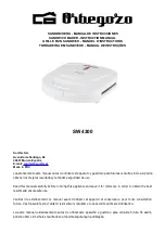 Orbegozo Sonifer SW 4300 Instruction Manual preview