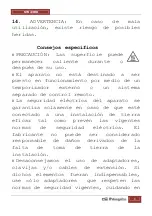 Preview for 4 page of Orbegozo Sonifer SW 4300 Instruction Manual