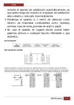 Предварительный просмотр 5 страницы Orbegozo SP 6500 Instruction Manual