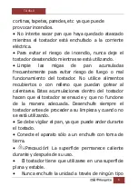 Preview for 6 page of Orbegozo TO 4510 Instruction Manual