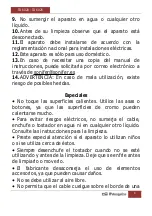 Preview for 4 page of Orbegozo TO 6020 Instruction Manual