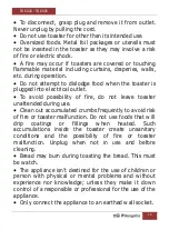 Preview for 10 page of Orbegozo TO 6020 Instruction Manual