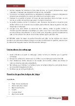 Preview for 17 page of Orbegozo WL 2200 Instruction Manual