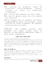 Preview for 6 page of Orbegozo WL 4000 Instruction Manual