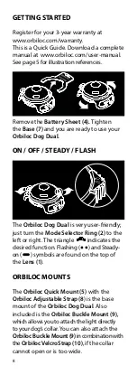 Preview for 8 page of ORBILOC DOG DUAL Quick Manual