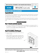 Preview for 4 page of Orbinox RC Flap Gate Installation, Operation And Maintenance Manual