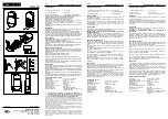 Предварительный просмотр 2 страницы Orbis CITYLUX Instructions On Use