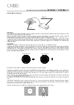 Предварительный просмотр 17 страницы Orbis DICROMAT Instructions Manual