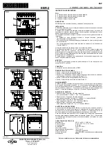 Предварительный просмотр 1 страницы Orbis EBR-2 Instructions For Use