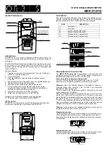 Preview for 4 page of Orbis MER 2T Instruction Manual