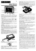 Предварительный просмотр 7 страницы Orbis MIRUS TOUCH Instructions Manual