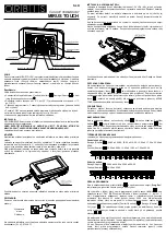 Предварительный просмотр 15 страницы Orbis MIRUS TOUCH Instructions Manual