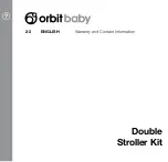 Предварительный просмотр 29 страницы Orbit baby Double Stroller Kit Manual