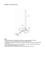 Предварительный просмотр 4 страницы Orbit Fitness OHG3067 Assembly Instructions Manual