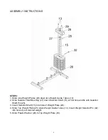 Предварительный просмотр 5 страницы Orbit Fitness OHG3067 Assembly Instructions Manual