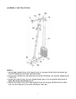 Предварительный просмотр 6 страницы Orbit Fitness OHG3067 Assembly Instructions Manual