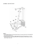 Предварительный просмотр 7 страницы Orbit Fitness OHG3067 Assembly Instructions Manual