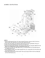 Предварительный просмотр 9 страницы Orbit Fitness OHG3067 Assembly Instructions Manual