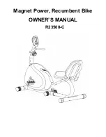 Orbit Fitness R23500-C Owner'S Manual preview