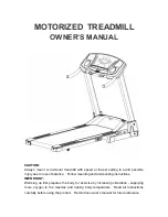 Orbit Fitness StarTrak st3355 Owner'S Manual preview