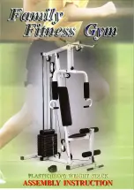 Orbit Fitness T1200D Assembly Instructions Manual preview