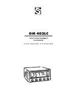 Preview for 1 page of Orbit Merret OM 402LC Manual