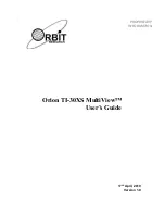 Orbit Research Orion TI-30XS MultiView User Manual preview