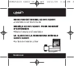 Orbit 62001 Installation And User Manual предпросмотр