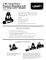 Предварительный просмотр 1 страницы Orbit 67798 Instructions