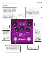 Предварительный просмотр 2 страницы Orbit dBucket Flanger User Manual