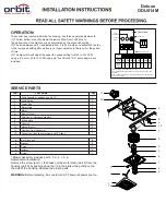 Предварительный просмотр 3 страницы Orbit Deluxe ODU814M Installation Instructions