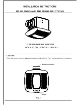 Предварительный просмотр 2 страницы Orbit Fanlight Series Installation Instructions