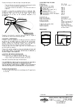 Предварительный просмотр 2 страницы Orbit ISIMAT+ Instructions On Use