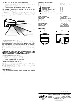 Предварительный просмотр 6 страницы Orbit ISIMAT+ Instructions On Use