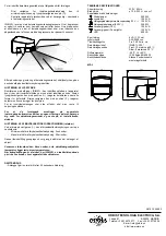 Предварительный просмотр 20 страницы Orbit ISIMAT+ Instructions On Use