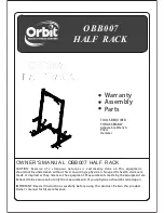 Preview for 1 page of Orbit OBB007 Owner'S Manual