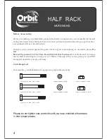 Preview for 5 page of Orbit OBB007 Owner'S Manual