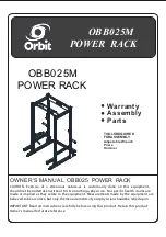 Preview for 1 page of Orbit OBB025M Owner'S Manual