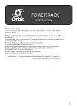 Preview for 4 page of Orbit OBB025M Owner'S Manual