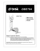 Preview for 1 page of Orbit OBE794 Owner'S Manual